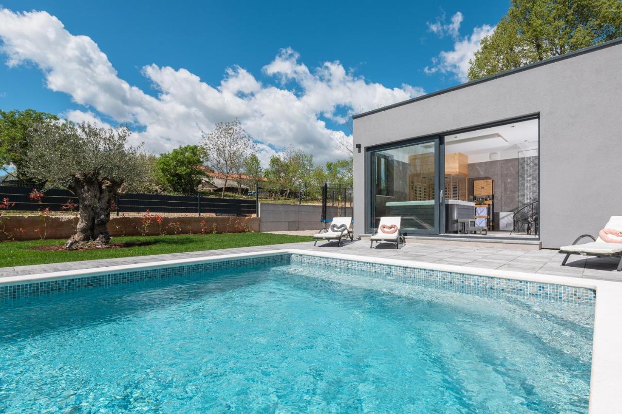 Green Luxury II With Heated Pool, Jacuzzi & Sauna Ruzici  المظهر الخارجي الصورة